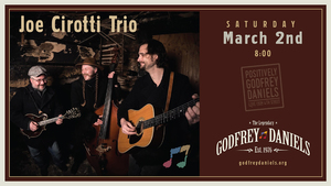 Joe Cirotti Trio – Roots-Infused, Eclectic Americana Modern String Band
