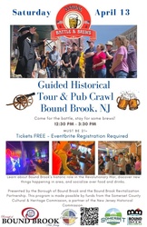 Annual Battle & Brews Bound Brook Historical Tour & Pub Crawl