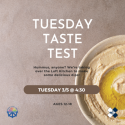 Tuesday Taste Test: Hummus Night