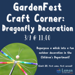 Dragonfly Decorations (Limit 20/First Come-First Served)