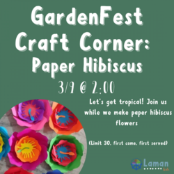 Paper Hibiscus (Limit 30/First Come-First Served)