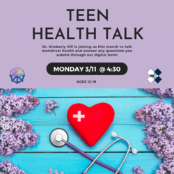 Teen Health Talk: Menstrual Health