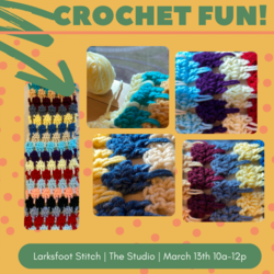 Crochet Fun: Larksfoot Stitch