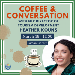 Coffee & Conversation with Heather Kouns from NLR Tourism