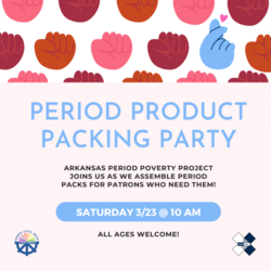 Period Product Packing Party