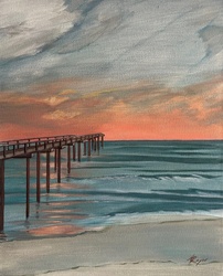 Artist reception, "Life's A Beach"  a painting exhibit by Lori Royce.