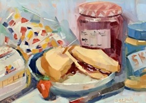 Sandwich Making at Nepenthe Gallery