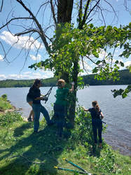 Earth Day Bittersweet Cutting Event