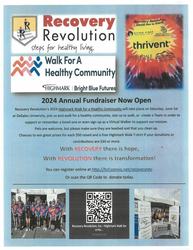 Recovery Revolution's  Highmark Walk for Healthy Community 2024 Annual Fundraiser