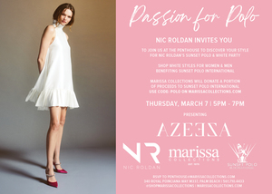 Passion for Polo - Shop for Nic Roldan's Sunset Polo & White Party
