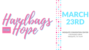 Handbags for Hope benefiting Sharing Life