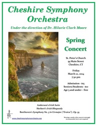 Cheshire Symphony Orchestra Spring Concert