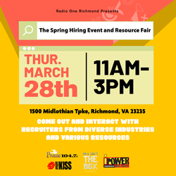 Radio One Richmond Resource Fair and Spring Hiring Event