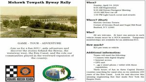 Mohawk Towpath Spring 2024 Road Rally