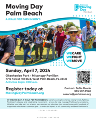 Moving Day Palm Beach - A Walk for Parkinson's