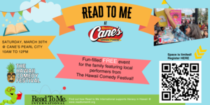 READ TO ME @ Raising Cane's Pearl City