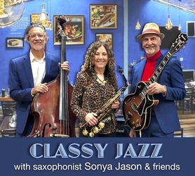 🎷🎵Classy Jazz for Fine Dining at Fattoria e Mare in HMB on Saturday, MAY 11 from 6-8 pm, no cover