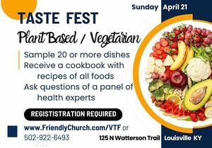 Plant-Based / Vegetarian Taste Fest
