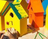 Craft Class: Paint a Mini Birdhouse! *In-Person Eastgate