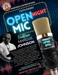 Marcus Johnson at Inspired Expressions Open Mic!