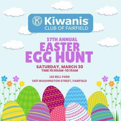 Kiwanis Club of Fairfield Easter Egg Hunt