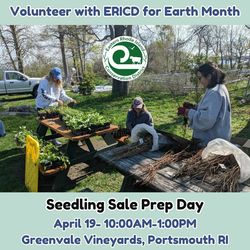 ERICD Earth Month Seedling Sale Prep Day