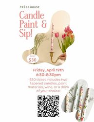 Candle Paint & Sip