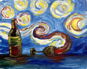 St. Cloud Painting Party – Starry Wine