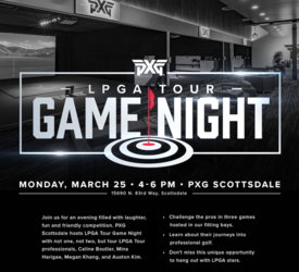 PXG Scottsdale LPGA Tour Game Night