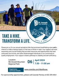 St. Joseph the Worker's 26th Annual Hike for Hope