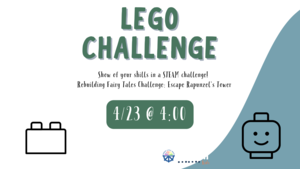 Leggo Challenge: Escaping Rapunzel's Tower