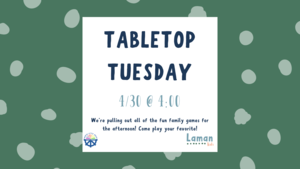 Tabletop Tuesday