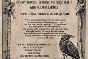 Uncanny Medicine: the Gothic and Public Health with Dr. Laura Kremmel