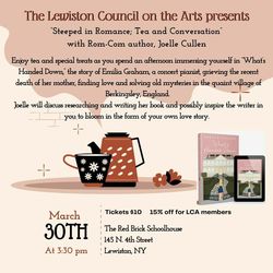 Steeped in Romance; Tea and Conversation with Rom-Com author, Joelle Cullen