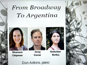 From Broadway to Argentina