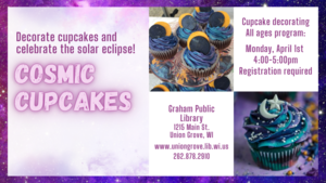 Cosmic Cupcakes! Cupcake Decorating