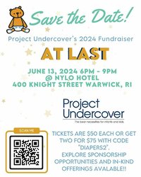 AT LAST! A night of FUNdraising to benefit Project Undercover.