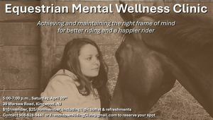 Equestrian Mental Fitness Clinic