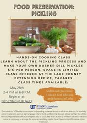 Food Preservation: Pickling