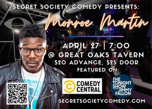 Monroe Martin | Secret Society Comedy In Wadsworth