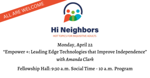 Hi Neighbors Speakers Program