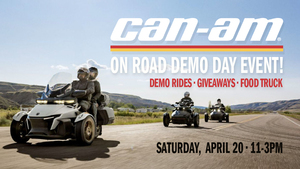 Can-Am On-Road Demo Day at Ted's