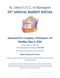 St. John’s UCC Basket Social