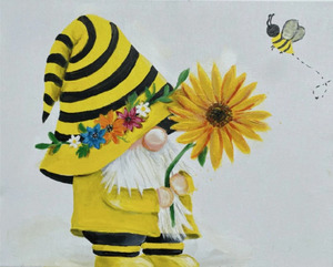St. Cloud Fun Painting Class – Bee Gnome