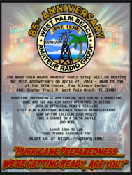 West Palm Beach Amateur Radio Group 85th Anniversary Event