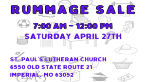 Rummage Sale