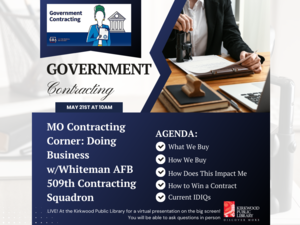 MO Contracting Corner: Doing Business w/Whiteman AFB 509th Contracting Squadron