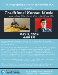 C.C.P. presents...Traditional Korean Music