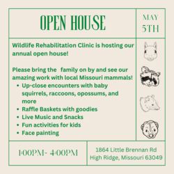 Wildlife Rehabilitation Clinic Annual Open House