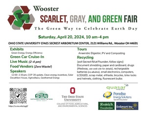 Scarlet, Gray & Green Fair
